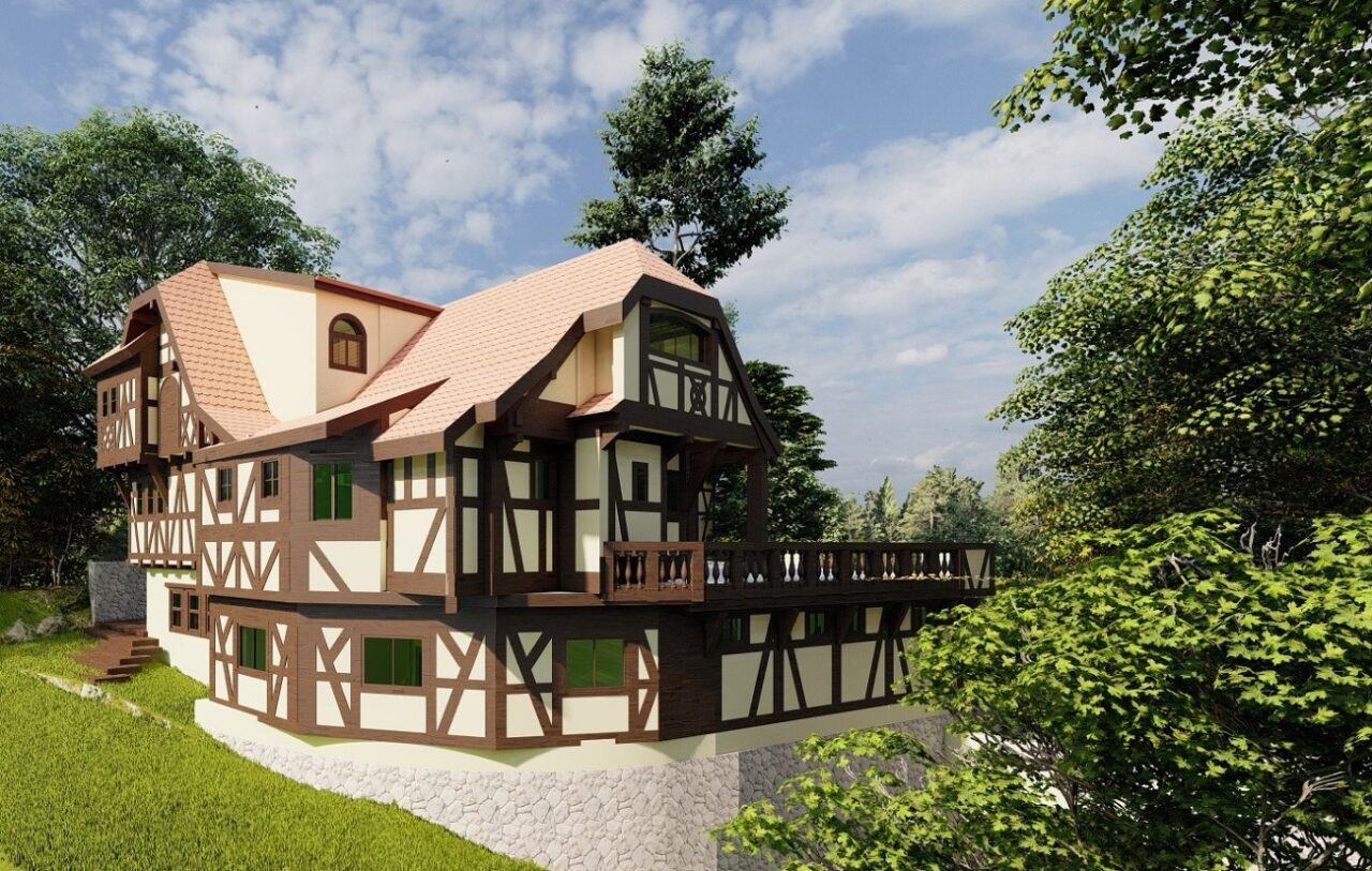 Vila Șipot – Casa arhitecților care au construit Domeniul Regal Peleș a intrat într-un amplu proces de consolidare
