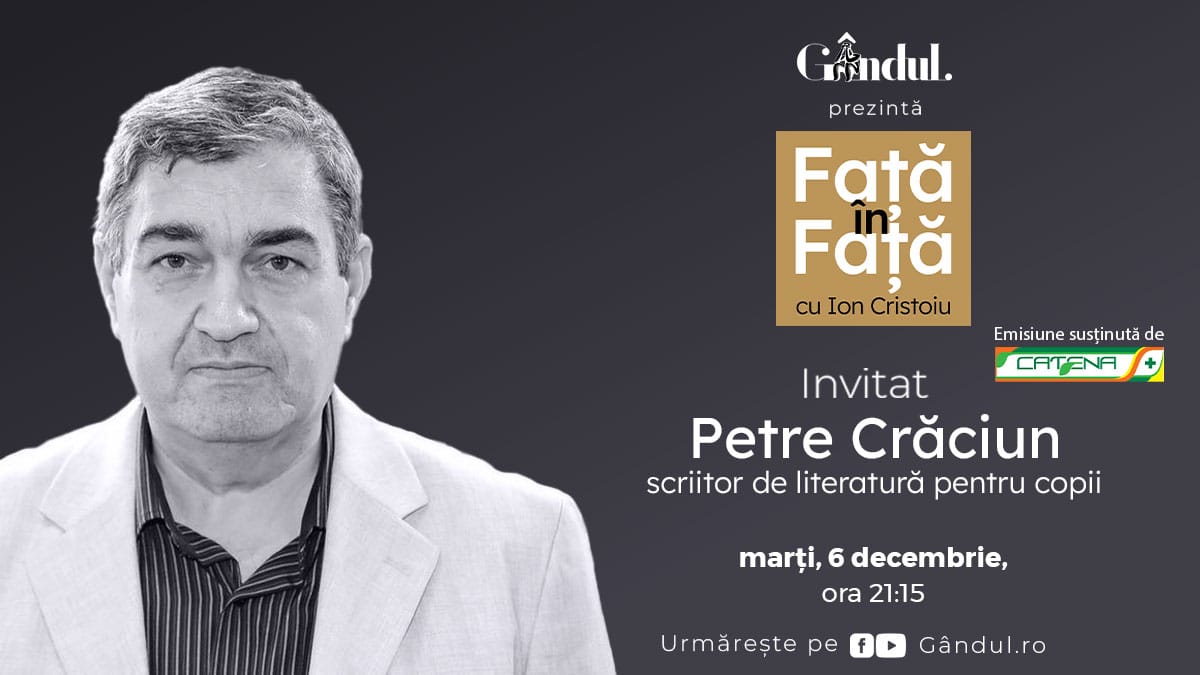 „Față în față cu Ion Cristoiu” începe marți, 6 decembrie, de la ora 21:15
