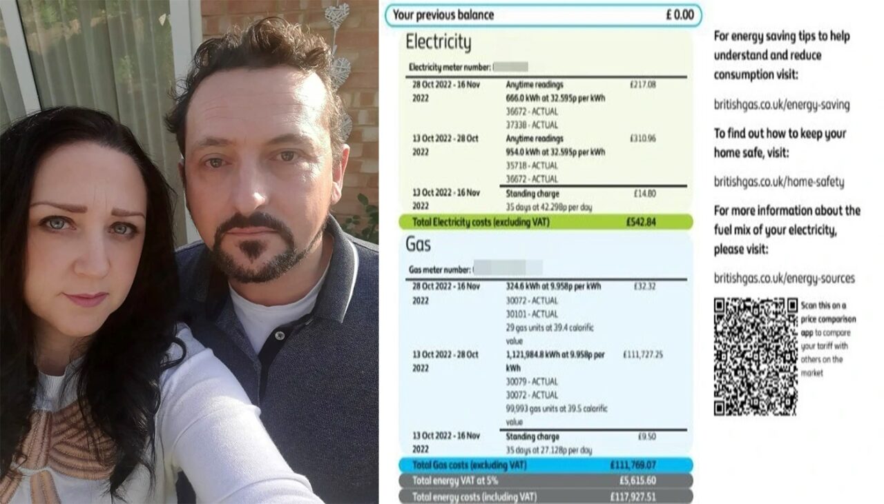 Factură gigantică la curentul electric primită de cuplul din imagine! Nu s-a mai auzit așa ceva în istoria omenirii!