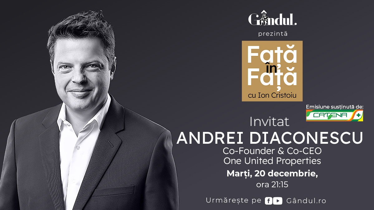 ‘’Față în față cu Ion Cristoiu’’ începe marți, 20 decembrie, de la ora 21.15