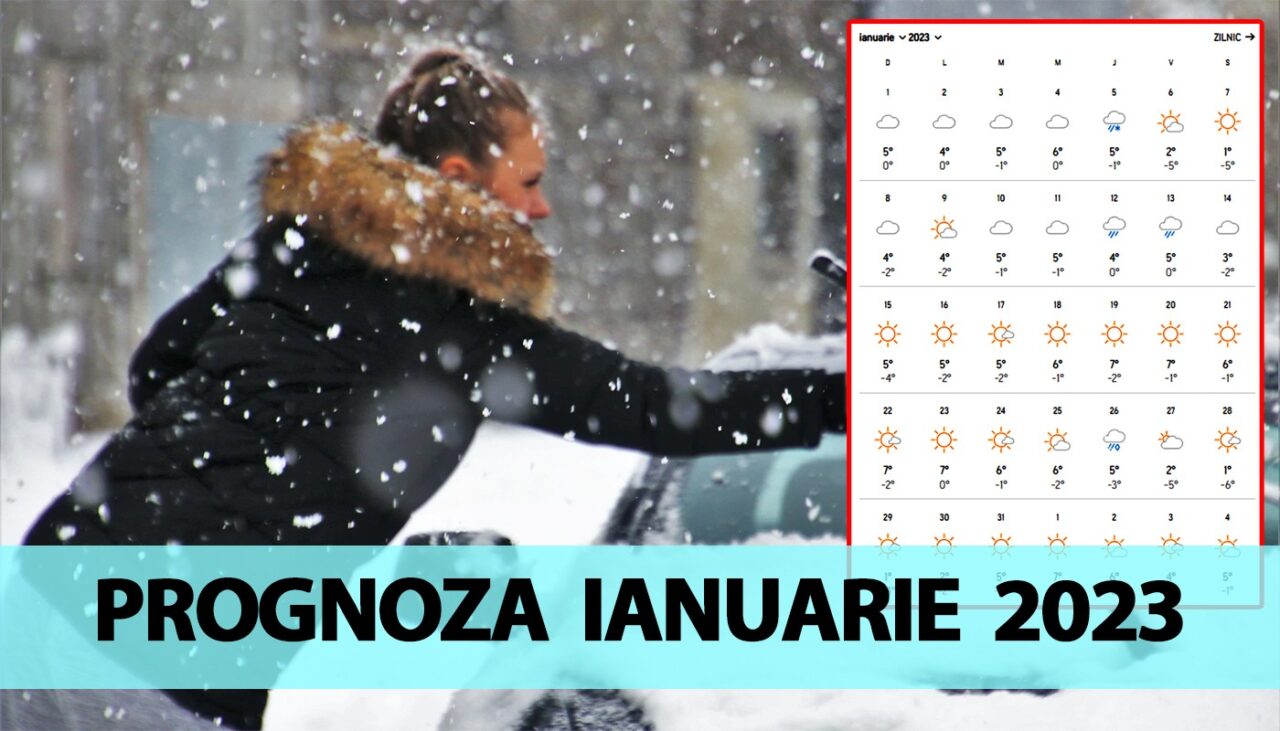 Prognoza Accuweather pentru ianuarie 2023 în România. Vremea o ia razna în București