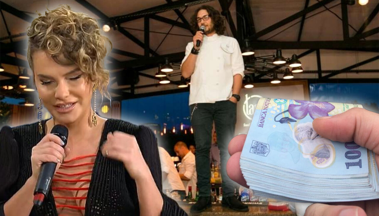 Nu este o eroare! Câți lei costă o masă de Revelion în restaurantul lui Florin Dumitrescu. Mâncarea, băutura și Anna Lesko – incluse