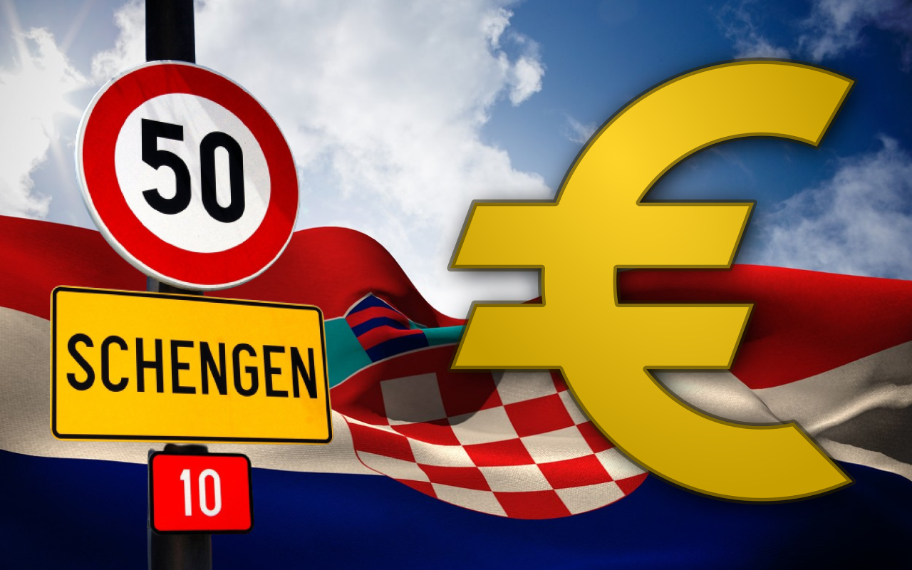 Croaţia a intrat în Spaţiul Schengen și a adoptat moneda Euro