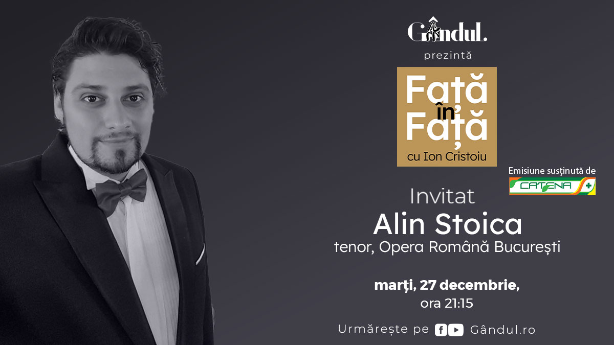 ‘’Față în față cu Ion Cristoiu’’ începe marți, 27 decembrie, de la ora 21.15