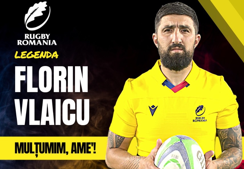Steaua a luat Cupa României la rugby! Moment emoționant pentru Florin Vlaicu: s-a retras cu niște cifre incredibile: 129 de selecții în națională și 1030 de puncte înscrise
