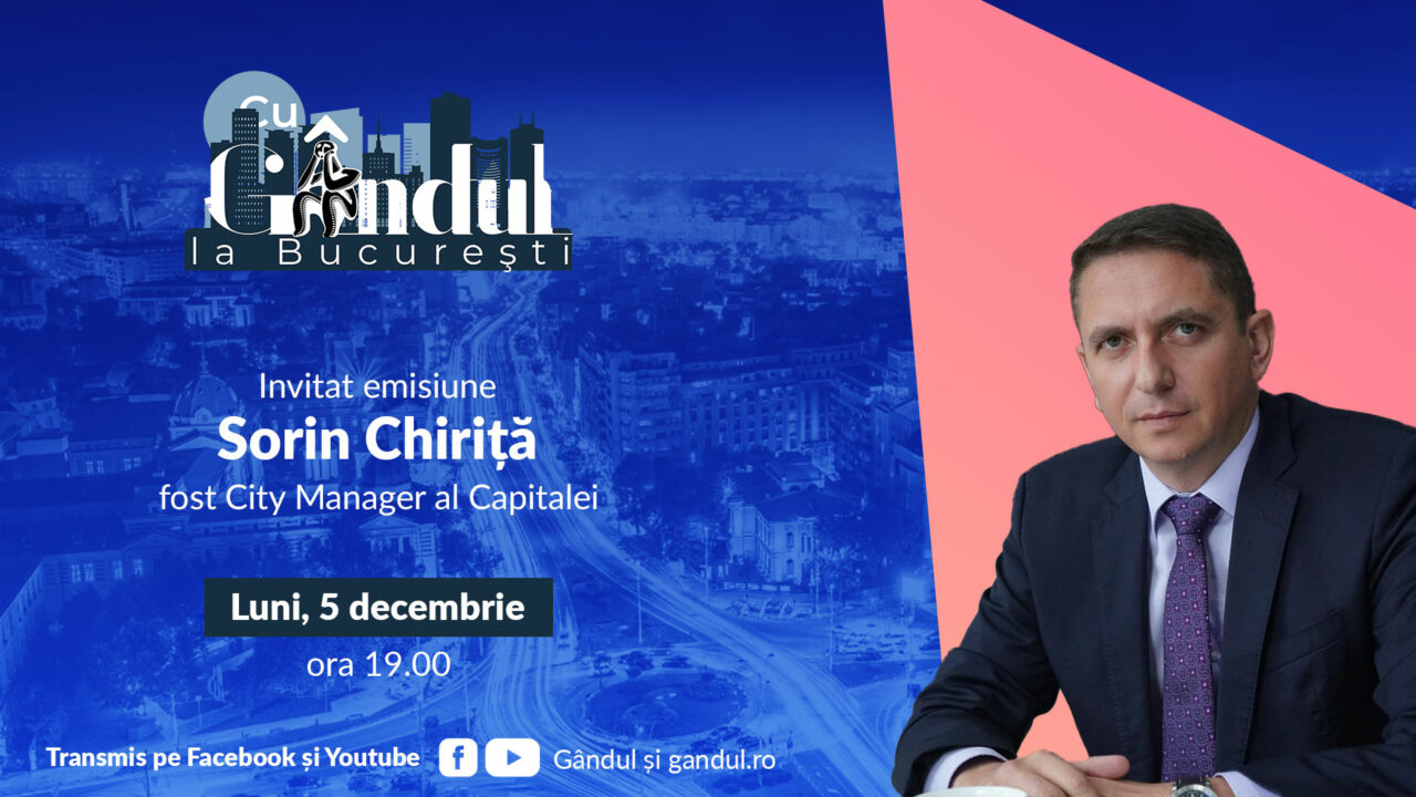 ‘’Cu Gândul la București’’ începe luni, 5 decembrie, de la ora 19.00