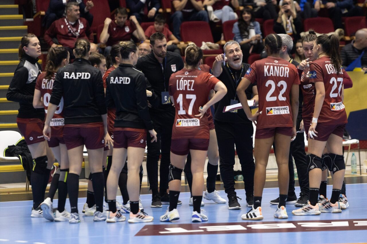 Rapid, victorie clară în Norvegia după o călătorie de 24 de ore! Sorina Grozav a reușit cele mai multe goluri