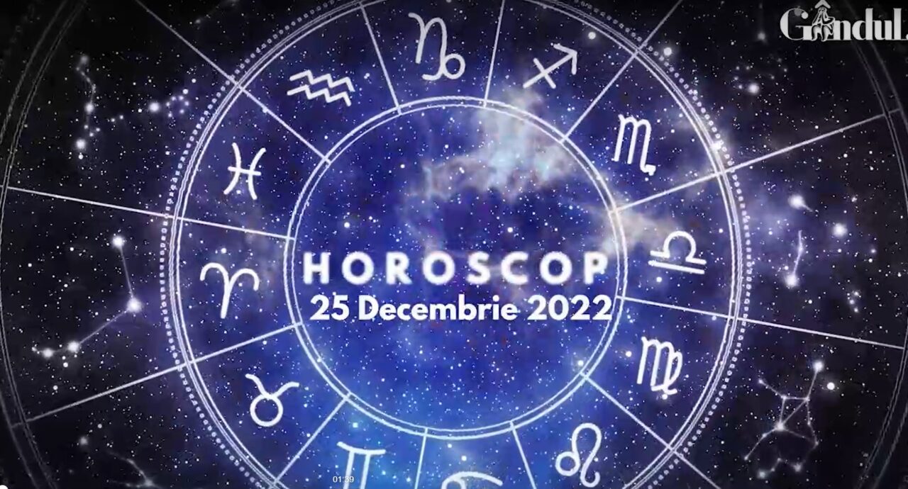 VIDEO| Horoscop duminică, 25 decembrie. Taurii au o zi cu multă vizibilitate și popularitate