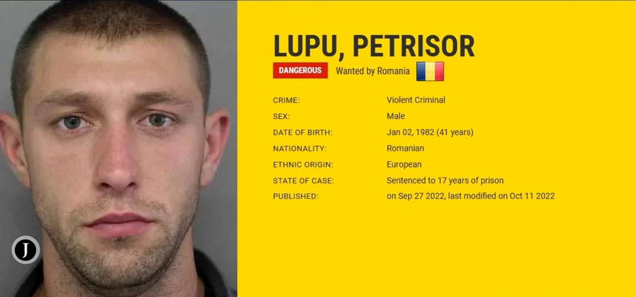 Românii, pe lista Europol a celor mai căutați infractori. Printre ei se numără și o femeie