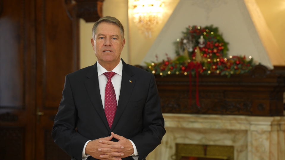 Mesajul de Crăciun al lui Klaus Iohannis