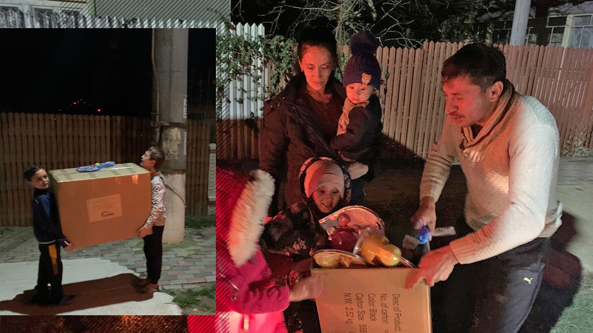 VIDEO | MOȘ CANCAN Dăruiește a ajuns în comuna Copăceni din Ilfov. Copiii au parte de daruri de Crăciun