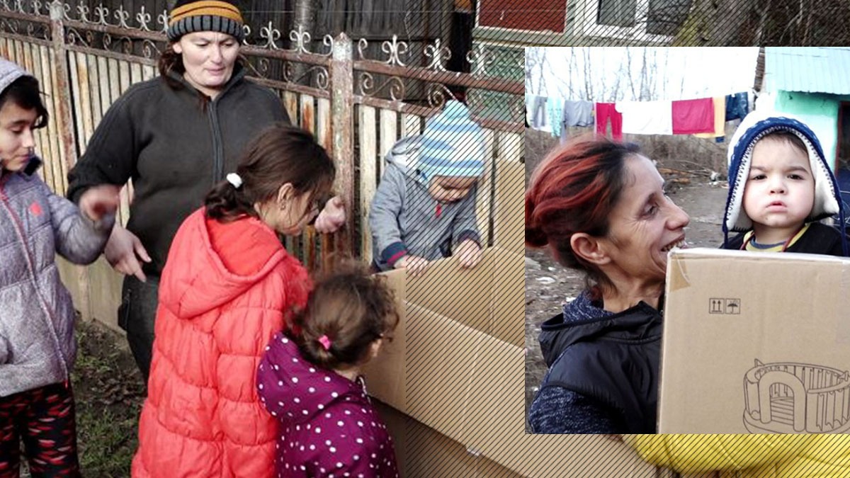 VIDEO | Copiii din comuna Nuci au fost vizitați de MOȘ CANCAN. Un zâmbet pentru micuții din familiile nevoiașe