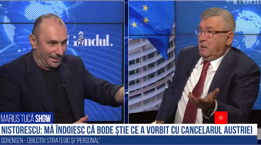 VIDEO Cornel Nistorescu: „Schengen, lovitura pentru care nu eram pregătiți. Bode nu a înțeles când Austria a spus clar că se opune”
