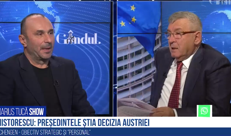 VIDEO Cornel Nistorescu: „Președintele știa ce va vota Austria cu privire la aderarea României la Schengen. Ne-a ascuns asta sau a fost mințit”