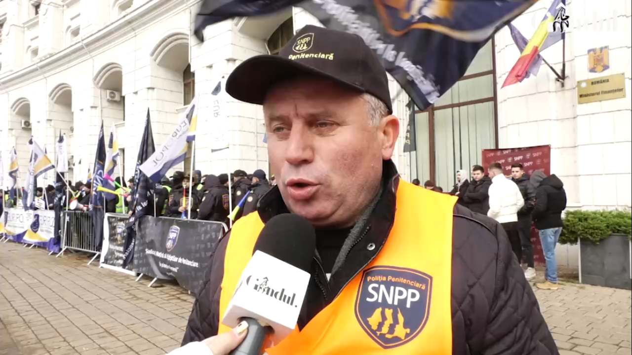 Protest al polițiștilor în București. Care sunt revendicările