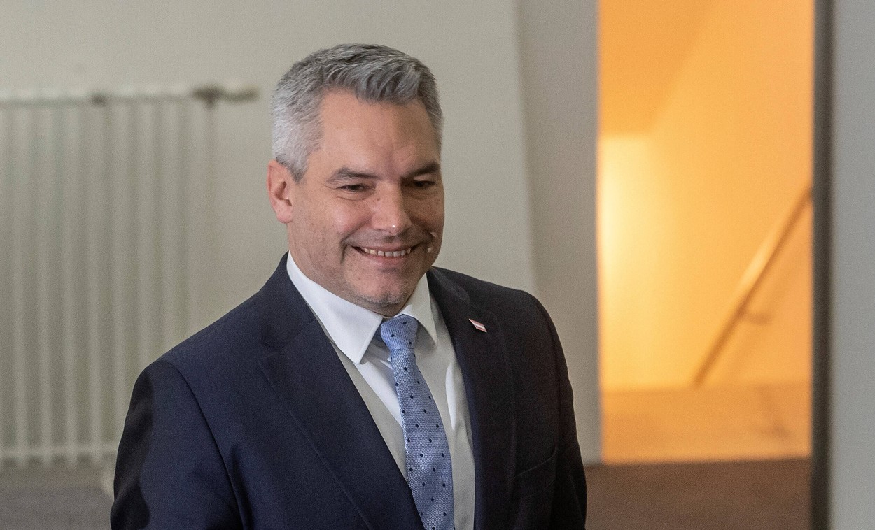 Karl Nehammer, cancelarul Austriei: ”Nu vorbim despre o poziție împotriva Bulgariei, României. Trebuie să rezolvăm o problemă de securitate”
