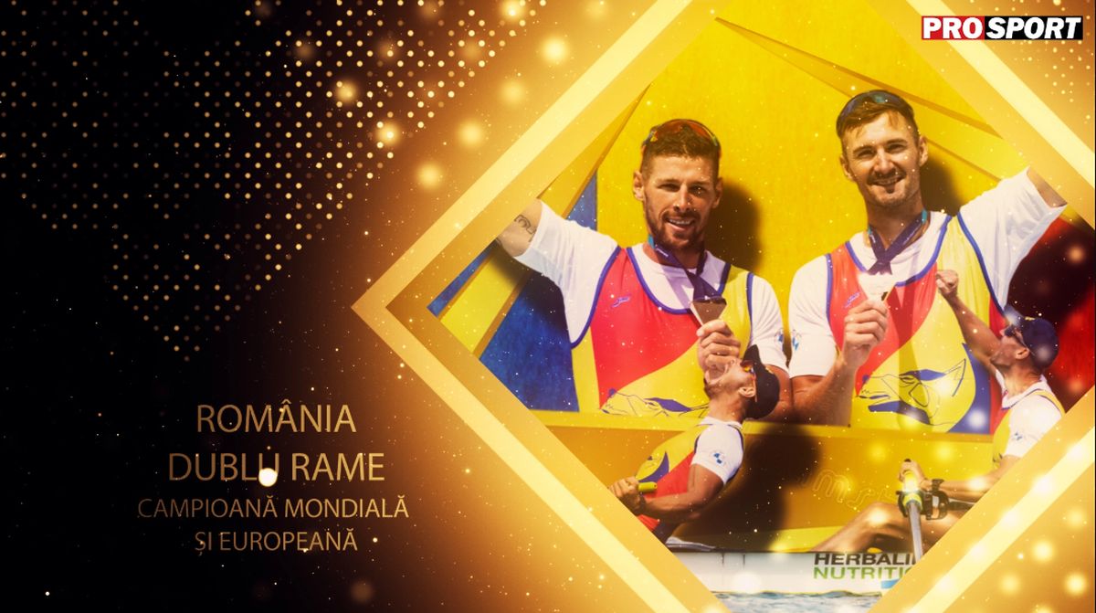 Bucurie la dublu oferită de Cozmiuc și Bejan! Cei doi sunt campioni mondiali la dublu rame masculin | VIDEO