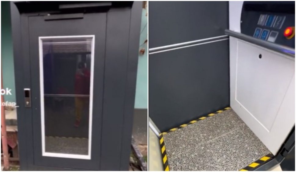 Un român și-a montat un lift în casă și a vrut să împărtășească bucuria cu utilizatorii TikTok, dar a ajuns de râsul internetului: „Pleci cu el de Crăciun și ajungi de Anul Nou”