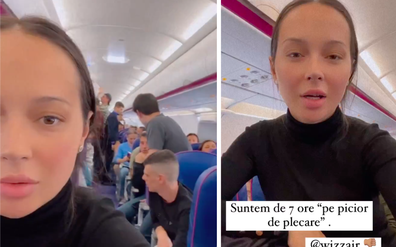 VIDEO Blocaje și nervi la Wizz Air. Zborul de Cluj, 7 ore întârziere. Vlăduța Lupău: „Este bătaie de joc!”