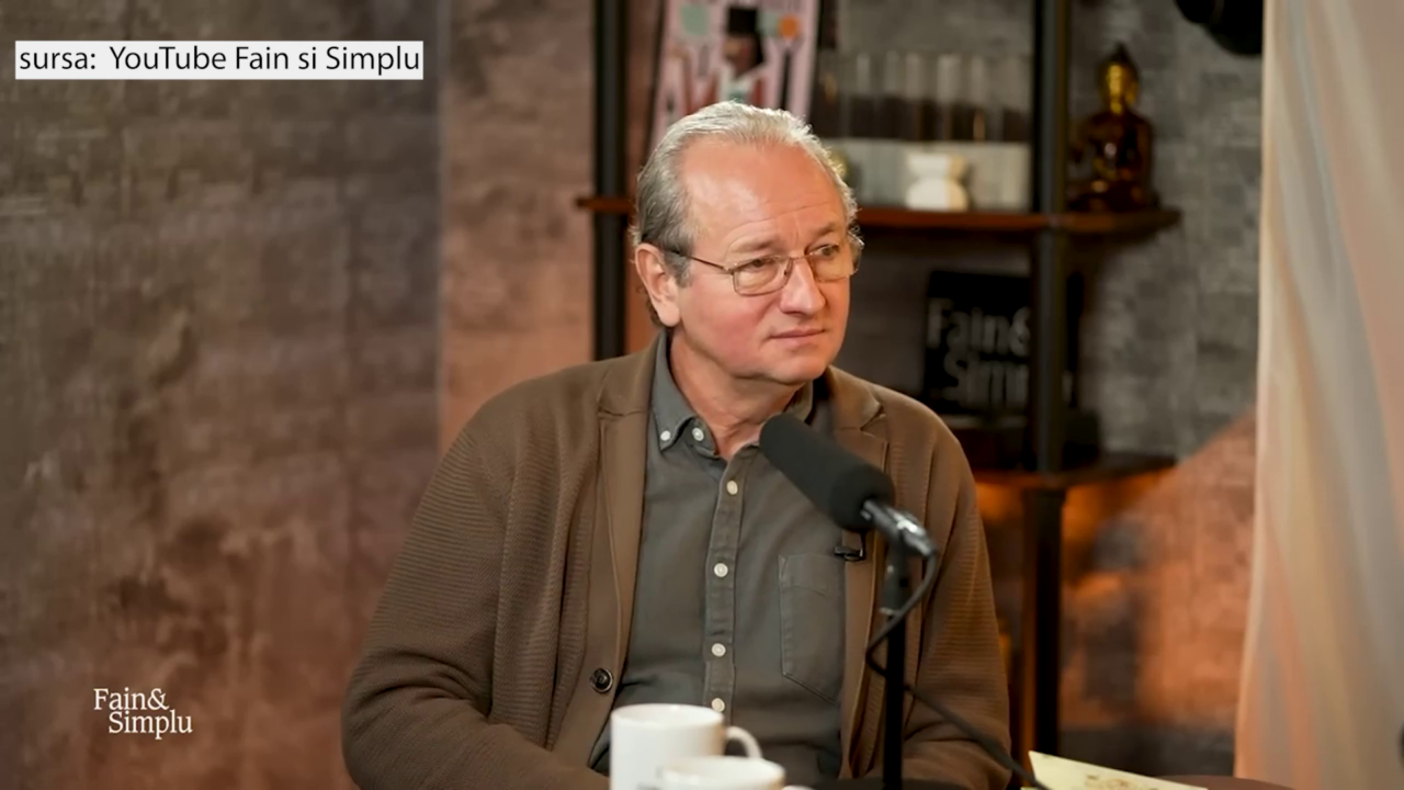 Dan Puric, la podcastul Fain & Simplu, mesaj pentru tineri: „Băi, ieșiți din acvariu!” | VIDEO