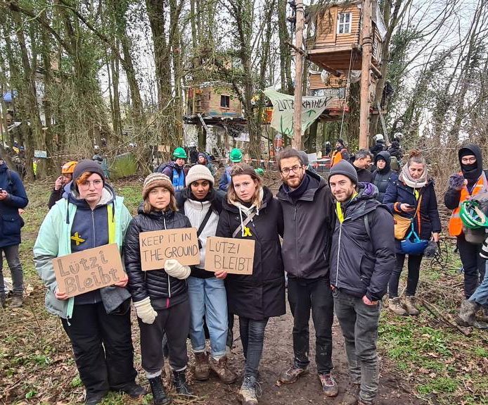Activista de mediu Greta Thunberg, reținută în Germania! Ce s-a întâmplat la protestul din satul Luetzerath | FOTO&VIDEO