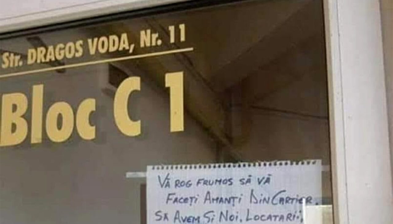 Bancul de miercuri | „Vă rog frumos să vă faceți amanți din cartier”