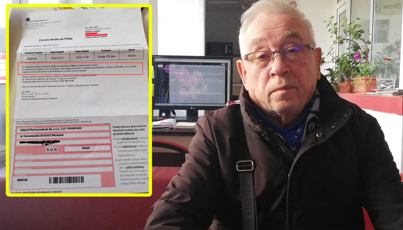 Cum a fost „țepuit” Vasile din Vaslui, după ce a comandat capsule Omega3 prin curier, în valoare de 408 lei