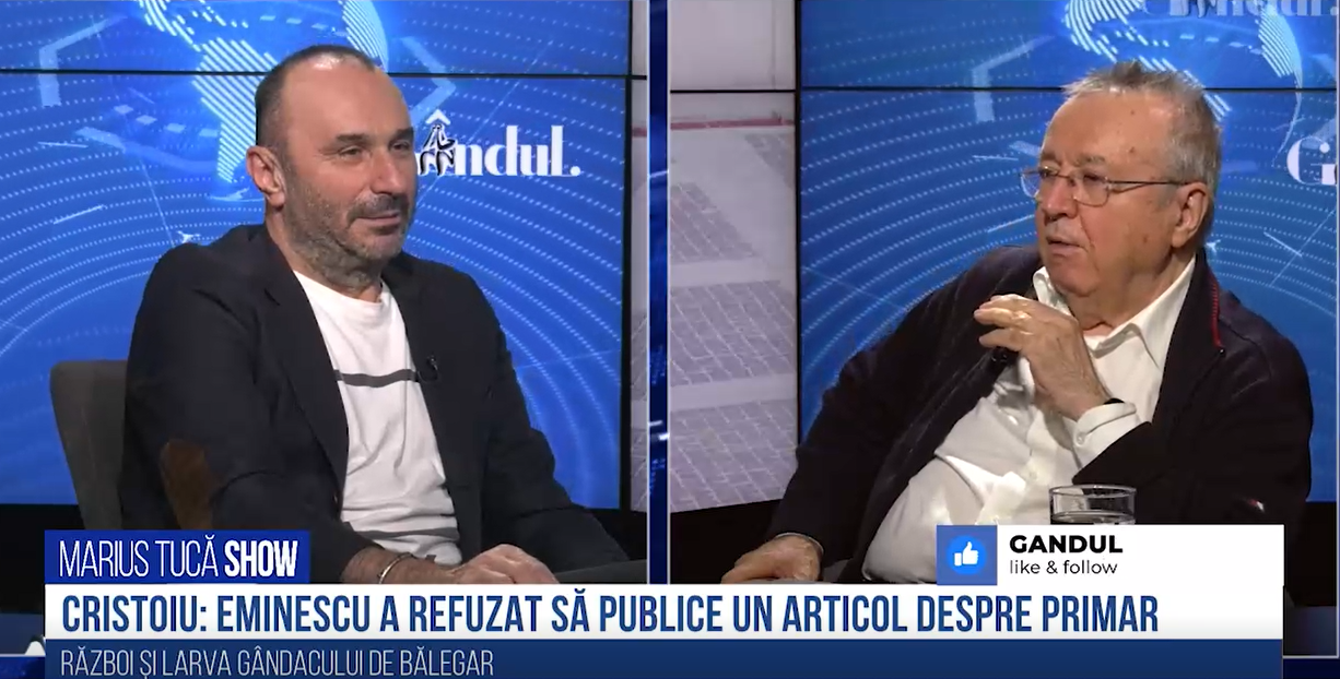 VIDEO | Ion Cristoiu: „Toată viața am visat să-mi apară semnătura”
