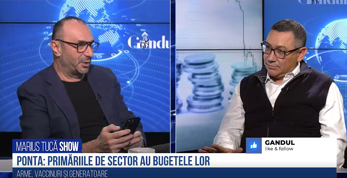 VIDEO | Victor Ponta: „Primăriile de Sector au bugetele lor”