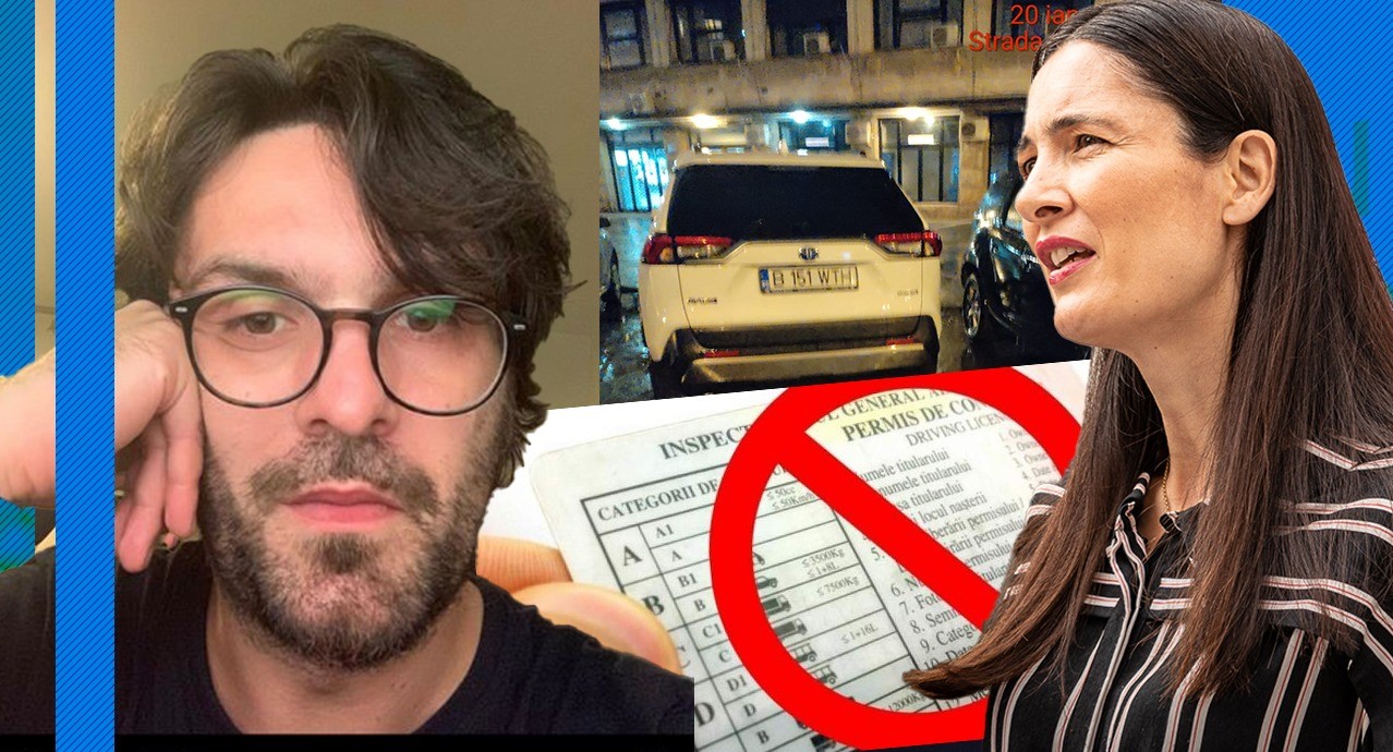 EXCLUSIV | Dragoș Constantin, consilierul Clotildei Armand, s-a urcat la volan având permisul suspendat. Apoi, ”bărbătește”, a dat vina pe soție!