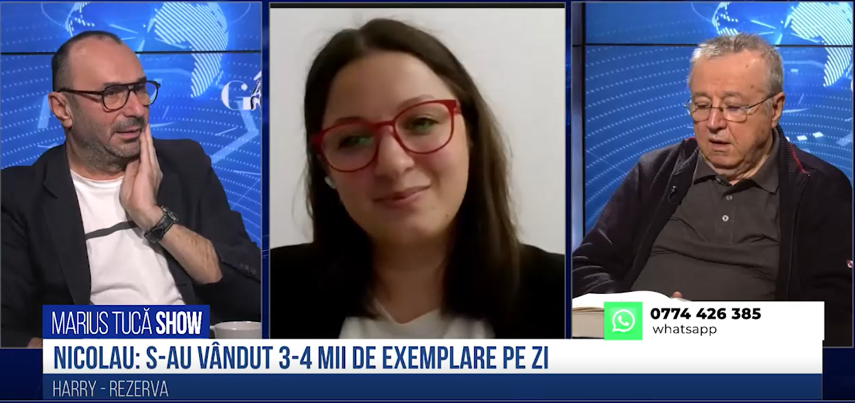 VIDEO | Ana Nicolau, directorul general al Editurii Nemira, despre cartea prințului Harry: „Textul s-a tradus într-o lună”