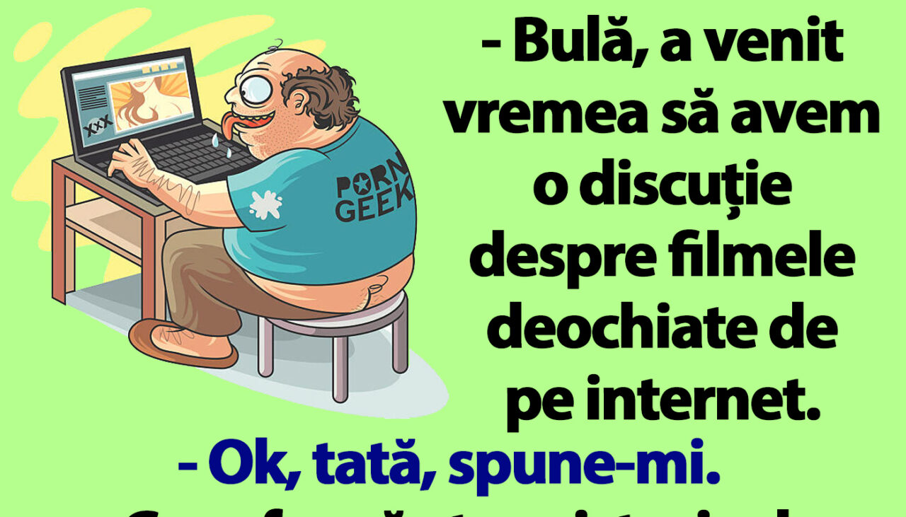 BANC | „Bulă, a venit vremea să avem o discuție despre filmele deocheate de pe internet”
