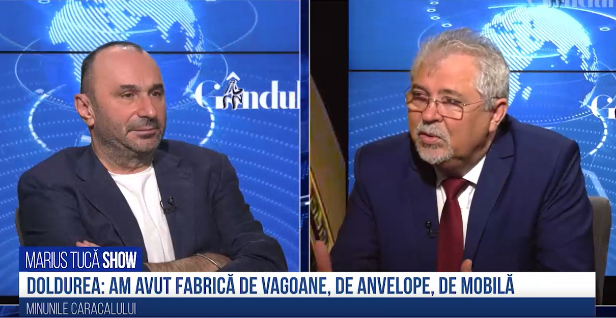 VIDEO | Ion Doldurea, primarul municipiului Caracal: „Am avut fabrică de vagoane, de anvelope, de mobilă”