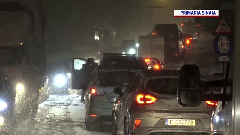 Voie bună și glume între șoferii de pe Valea Oltului: „Dacă nu mă întorceam de la Predeal, ajungeam în martie”