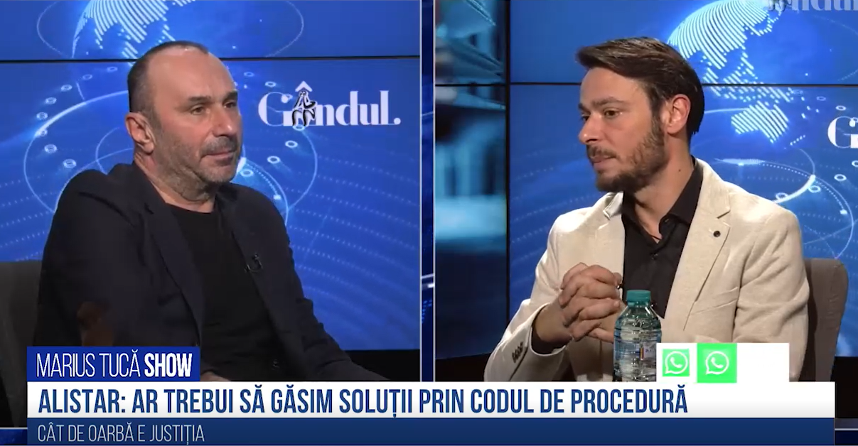 VIDEO | Prof. Victor Alistar, fost membru CSM: „Aș încuraja programe pentru centre de sprijin juridic”