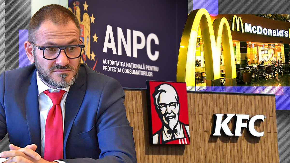 ANPC a amendat restaurantele KFC și McDonald’s din Capitală. Care este valoarea sancțiunilor și ce nereguli au găsit comisarii în timpul controalelor