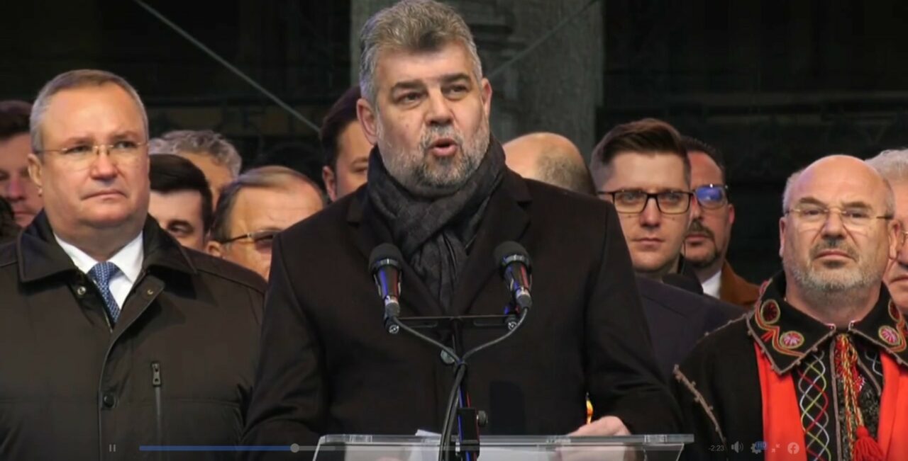 VIDEO | Marcel Ciolacu: Vă îndemn să lăsăm deoparte tot ce ne desparte şi uniţi să ne urmărim obiectivele comune