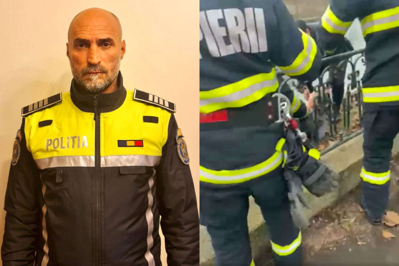 „O femeie amenință că-și ia viața! E pe cheiul Dâmboviței!” Polițistul Cosmin a salvat-o în ultima clipă