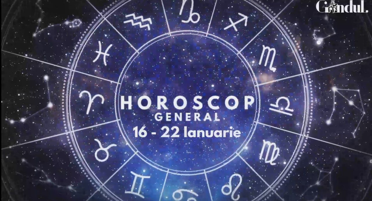 VIDEO | Horoscop general, săptămâna 16 – 22 ianuarie 2023. Zodiile influențate de Luna Nouă din Vărsător