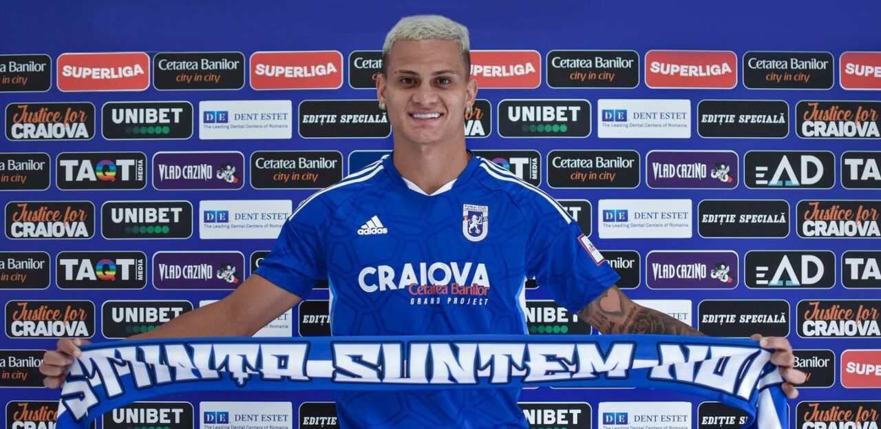 FC U Craiova a transferat un brazilian! Cine e Matheus Mascarenhas