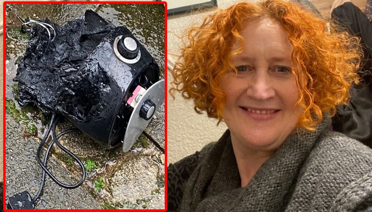 Mulți români au acest aparat electrocasnic acasă! Ce a pățit profesoara din imagine, după ce a pornit friteuza cu aer cald