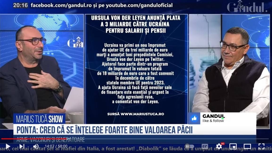 Poll Marius Tucă Show: Ar trebui taxate companiile energetice care recurg la „artificii” pentru a ocoli taxa de solidaritate?