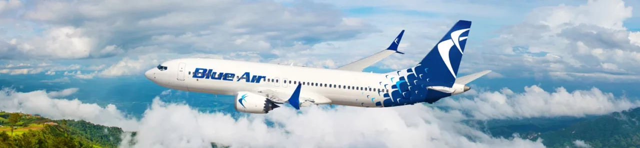 Blue Air are datorii de peste 400 de milioane de lei, iar șase aeronave deținute de operatorul low-cost care va fi controlat de stat sunt sub sechestru