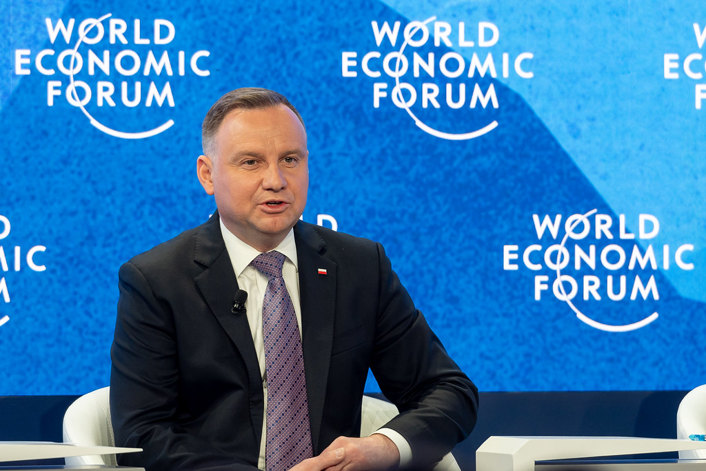 Mesajul președintelui Poloniei, Andrzej Duda, adresat liderilor adunați la Davos: „Arme, arme și iar arme pentru Ucraina”