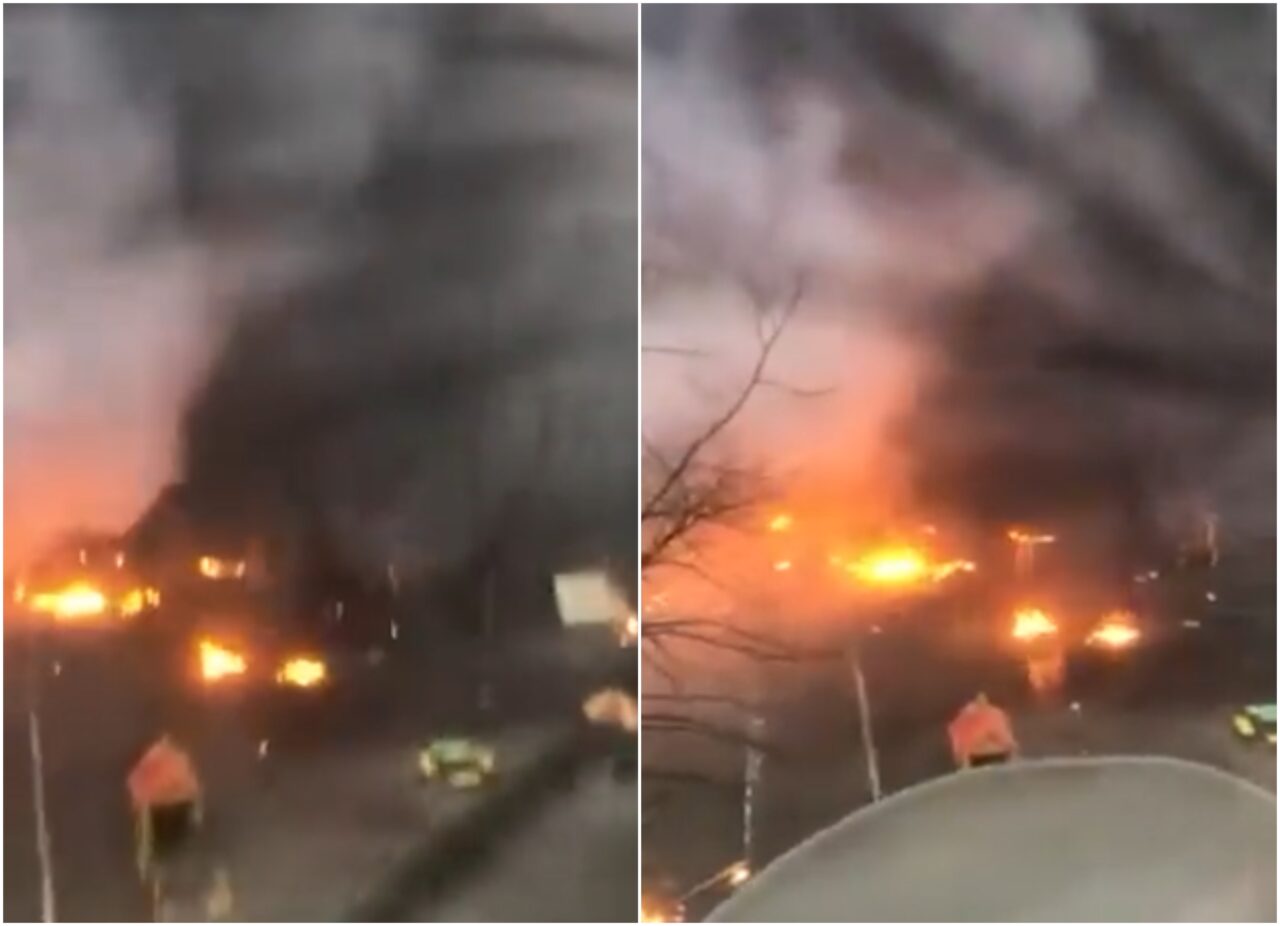 VIDEO | Un elicopter s-a prăbușit lângă Kiev. Ministrul de Interne al Ucrainei și adjunctul său au murit