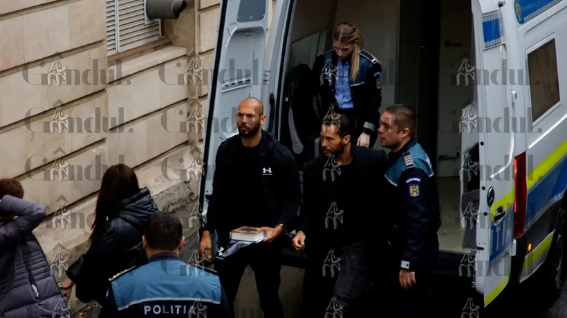 UPDATE | Frații Tate rămân după gratii, după ce Curtea de Apel București le-a respins contestația. Și complicele lor rămân închise, deși Tribunalul București le comutase pedeapsa în arest la domiciliu