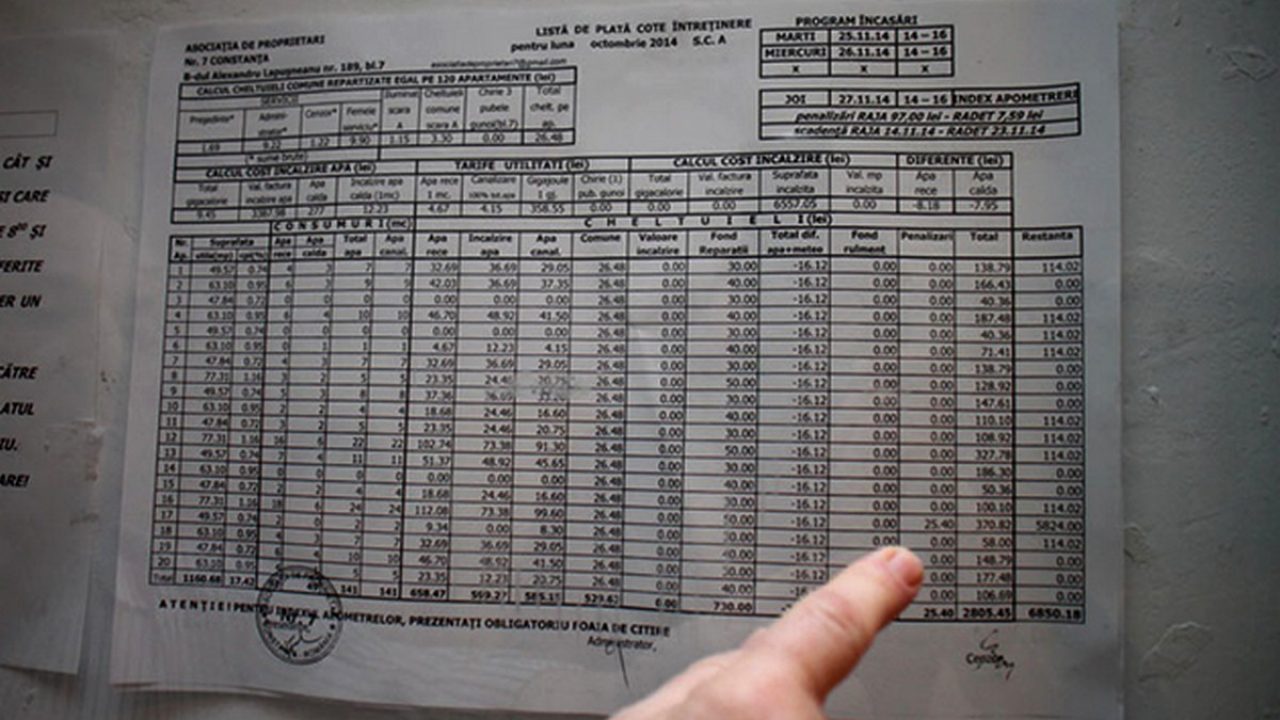 Locuitorii din Craiova se plâng că le vin facturi uriașe la căldură. „Plătim 2.000 de lei la întreținere. Vom muri în case”