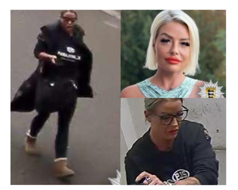 Femeia dată în urmărire pentru furtul a peste 1 milion de euro a fost prinsă și arestată. „Ea a vrut să se predea. Și-a pus avocatul să contacteze poliția”