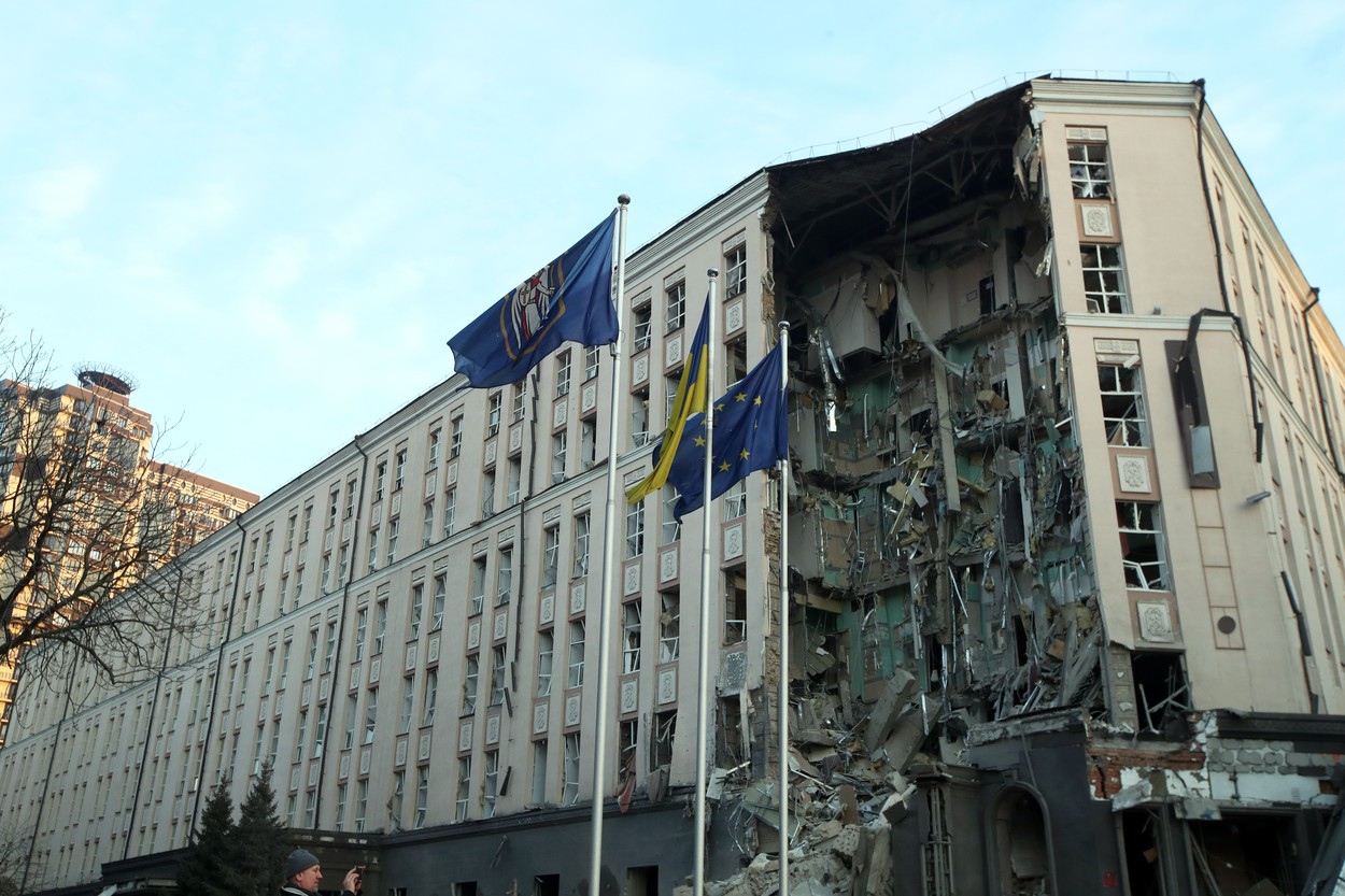 Ziua 312 de război. Din nou explozii în Kiev. Zelensky: ”Vreau să ne urez tuturor un singur lucru – victoria!”