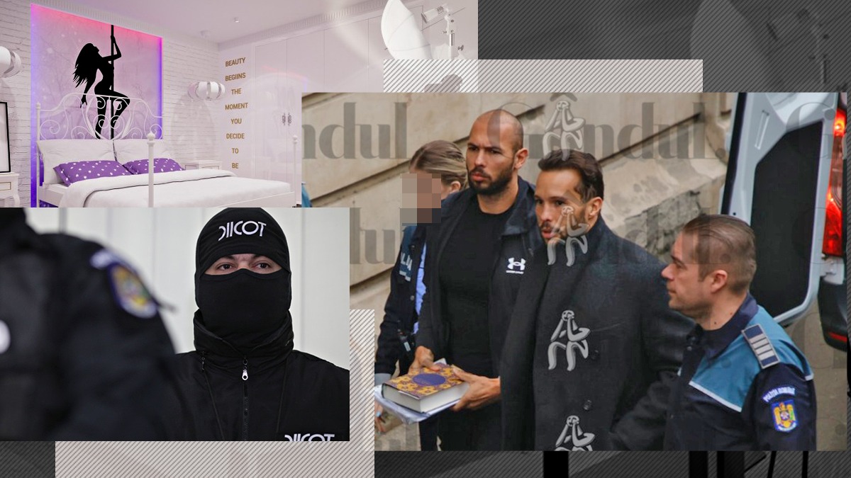 Definitiv. Frații Tate, ACCES la victime. Mărturiile pot fi contaminate. Andrew, arest la domiciliu, Tristan, control judiciar